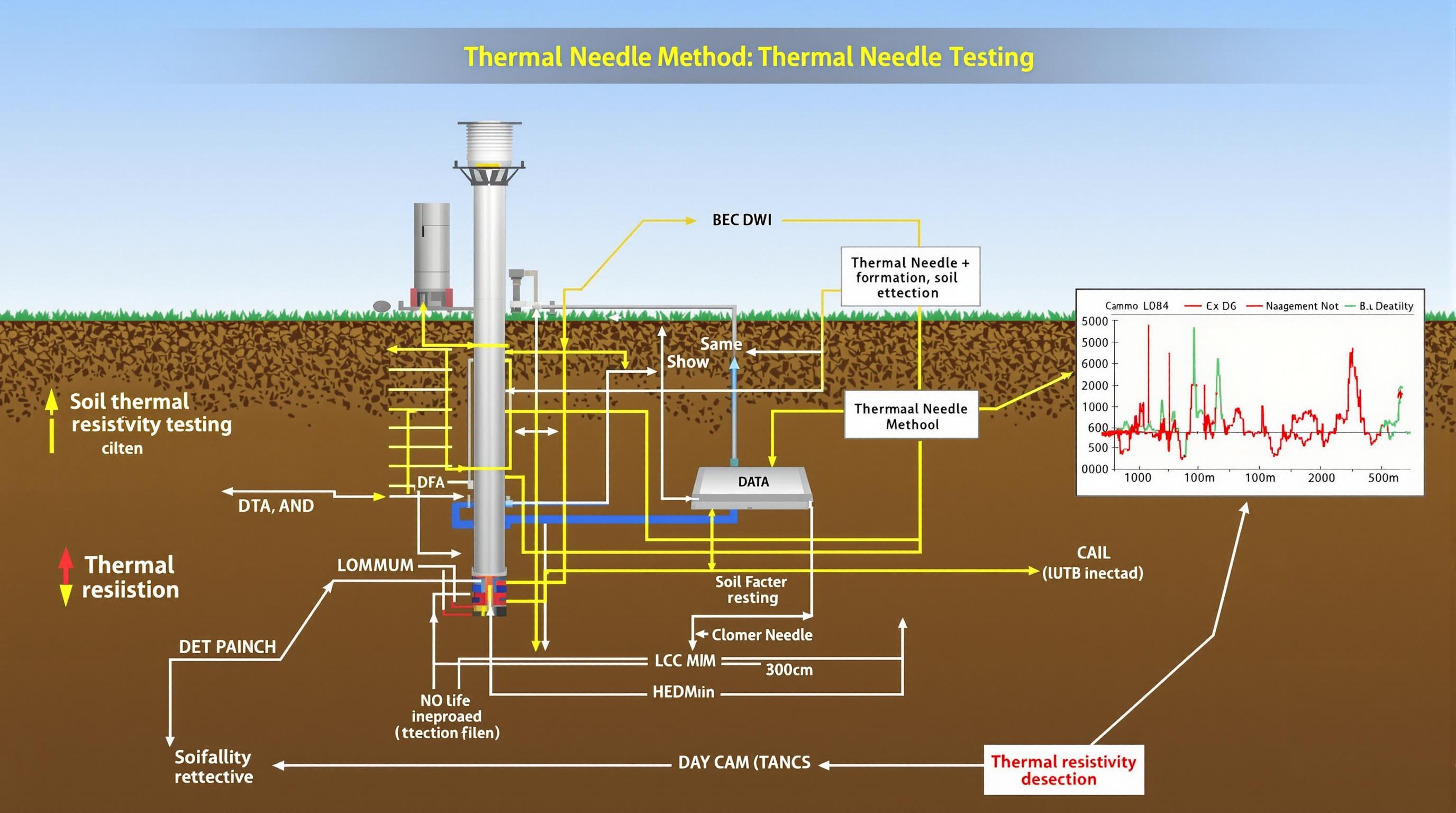 EEDAS's state-of-the-art soil thermal resistivity testing laboratory equipped with advanced multi-depth probes and real-time analysis systems.